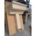 Square Rain Gutter Metal Downspout Roll Forming Machine