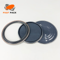 404 metal paint tin cans lid/ ring/ bottom