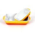 Factory Direct Square Bread Ceramic Cake Baking Tray