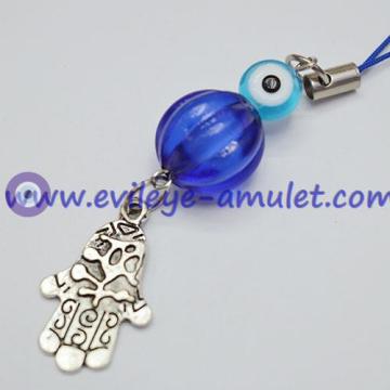 Hamsa lanterns Evil Eye beads Cell Charms Wholesale