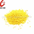 Yellow Plastic Masterbatch Granules