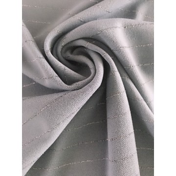 Jersey de tissu métallique spandex