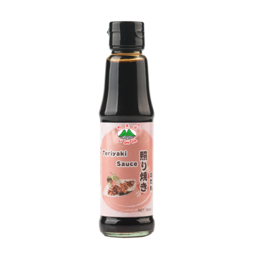 Dicke Teriyaki-Sauce im japanischen Restaurant