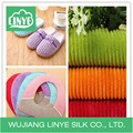 corduroy slipper fabric , 2.5w corduroy polyester fabric