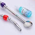 Stainless  Drinking Straw Strainer With Bead