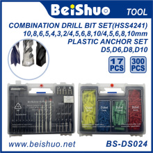 Customized mais barato SDS Combinação Drill Bit Set