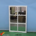 White Antique Wooden Decorative Wall Window Mirror