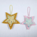 New Star felt pendant creative sewing