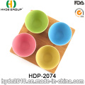 2016 New Style Eco-Friendly Bamboo Fiber Bowl (HDP-2074)