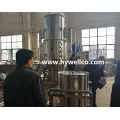 Máquina secadora vertical de fluidificação