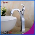 Fyeer Vitage Stil Badezimmer verchromt Hot Cold Wasser Mixer Hahn