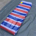 White Blue Stripe PE Tarpaulin Wholesale