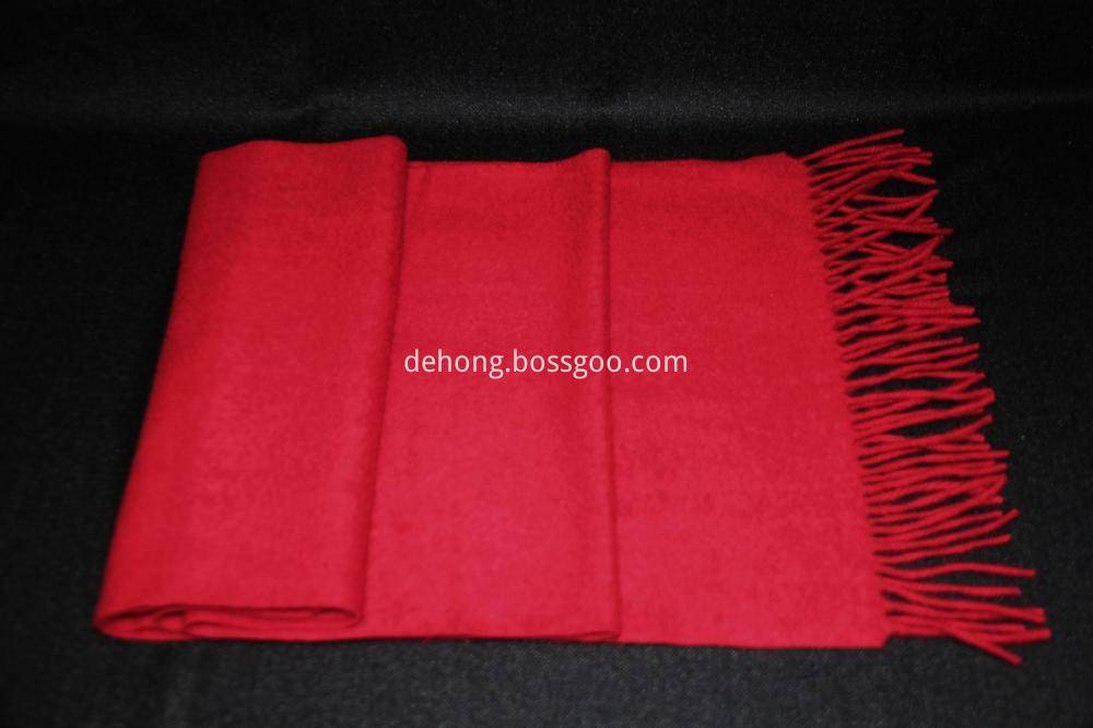 Big Red Cashmere Scarf