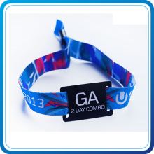 Promotional Product Custom MIFARE Woven Wristband