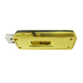 Unidade flash USB com barras de ouro de metal com logotipo