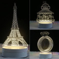 ajustable 3D led tabel lamp night light