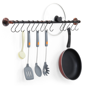 Varilla de utensilios de cocina con 14 gabnientes de S desmontables