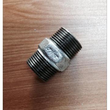 Galvanized threaded pipe fittings hexagonal nipple