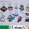 Cartoon Silicone Key Ring (more kinds of animal)