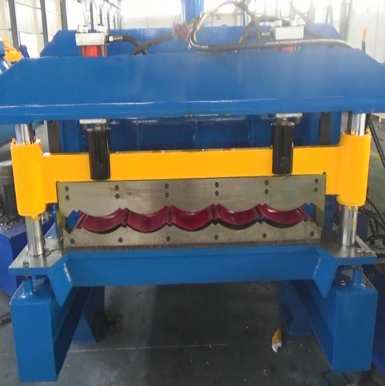 step tile forming machine 