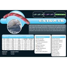 Varios tamaños Extra Tk Halyad / Cuerda de lámina y control para Racing / Keel Boat / Multihull