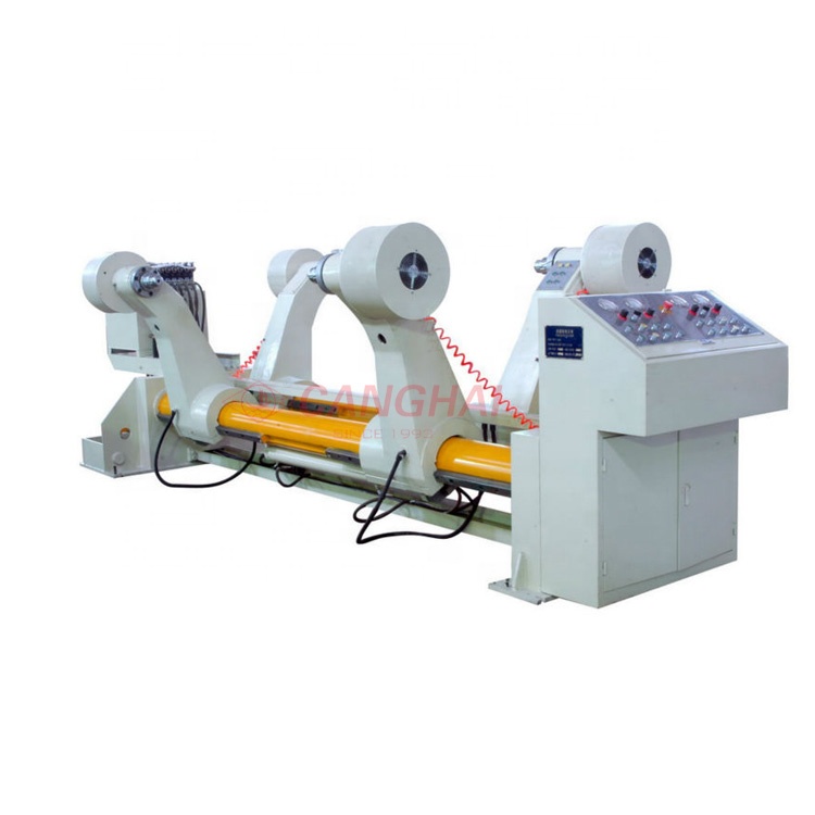Automatic hydraulic paper shaft reel mill roll stand6 Automatic hydraulic paper shaft reel mill roll stand6