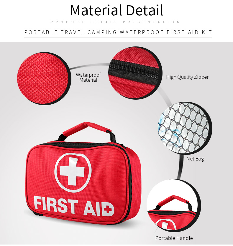 Outdoor first aid kit