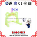 Colorful Indoor Plastic Toy with Football Hoop