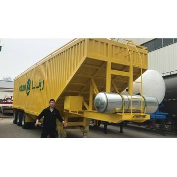 Hydraulic Dump Transport Grain Semi Trailer