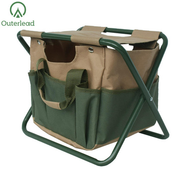 Silla plegable para acampar de tela Oxford de 3 colores