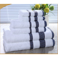 Ensemble towel 100% coton coloré en dobby