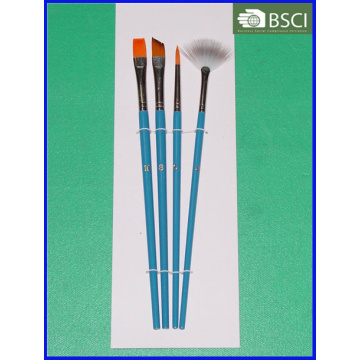 4PCS Wooden Handle Artist Brush Set (AB-078)