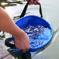 Cubo de agua plegable al aire libre Bolsa de hidratación Camping Senderismo Cubo de lavabo