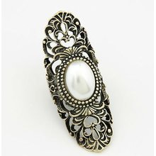 Statement Carve Hollow Out Alloy Finger Rings Jewelry FR106