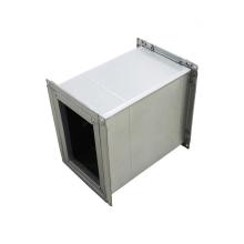 Conducto de acero galvanizado rectangular de la condición del aire del sistema de la HVAC de la ventilación