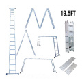 Aluminum Handrail  Folding Multi-purpose Ladder