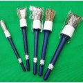 Round Paint Brush with Plastic Handle