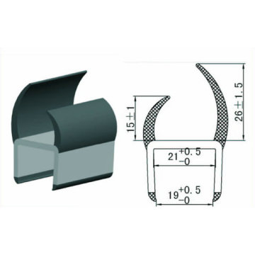 Junta de puerta de goma, Junta de puerta de PVC, Junta de sellado