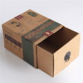 Custom Printing Tea Packing Slide Kraft Drawer Box