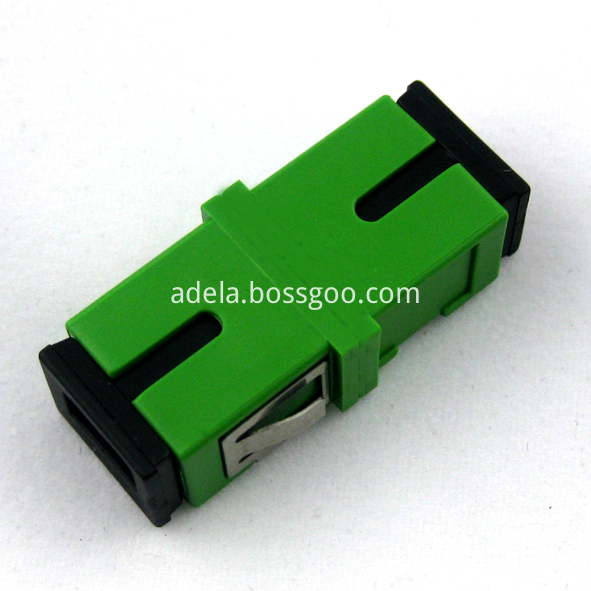 SC simplex fiber optic adapter