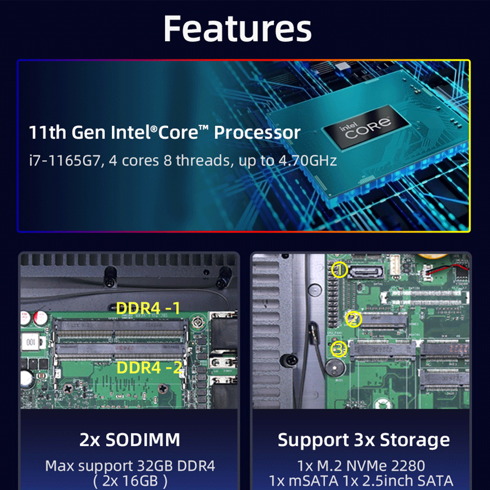 Fanless mini computer Fanless mini computer