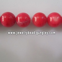 new fashion red ball shape fresh water shell