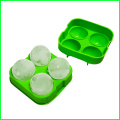 Plateau de boule de glace de silicone de moule de glace approuvé par la FDA