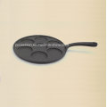 7PCS Cast Iron Egg Mold with Handle Size 20cm