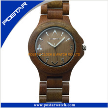 Relógio de madeira promocional Relógio simples para Unisex