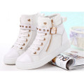 New Fashion Style Girl Canvas Shoes with Zipper (NF-9)