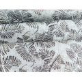 Linen Rayon Print Slub Fabric