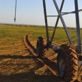 Movable sprinklers center pivot irrigation system machine