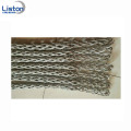 Wire mesh grip protecting stainless steel cable socks