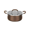 Two Ear Press Aluminium  Casserole With Lid